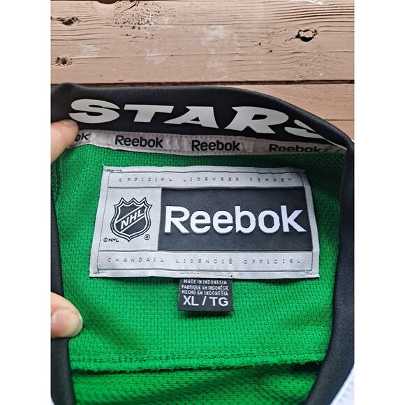 FANATICS VICTORY GREEN DALLAS STARS PREMIER BREAKAWAY JERSEY BLANK XL REEBOK - Picture 3 of 7